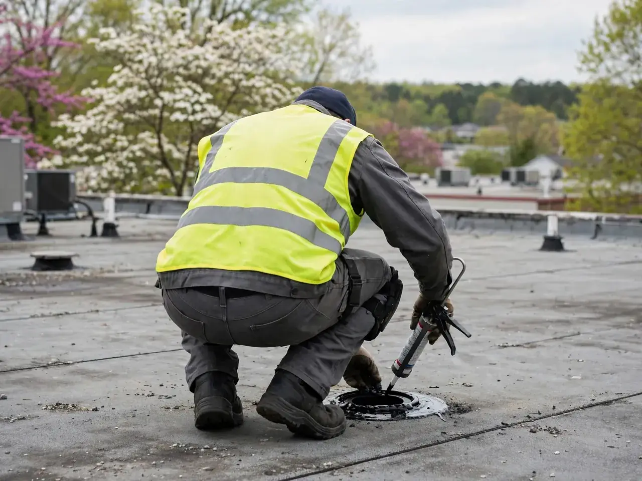 Finnegan Services roofing work in Douglasville — Services